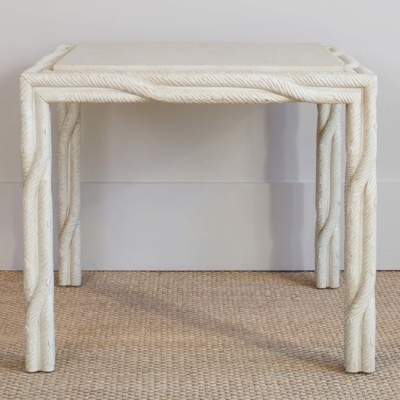 Faux Bois Side Table 4