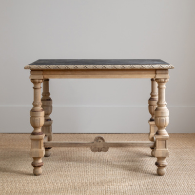 Carved Oak 36.5" Table